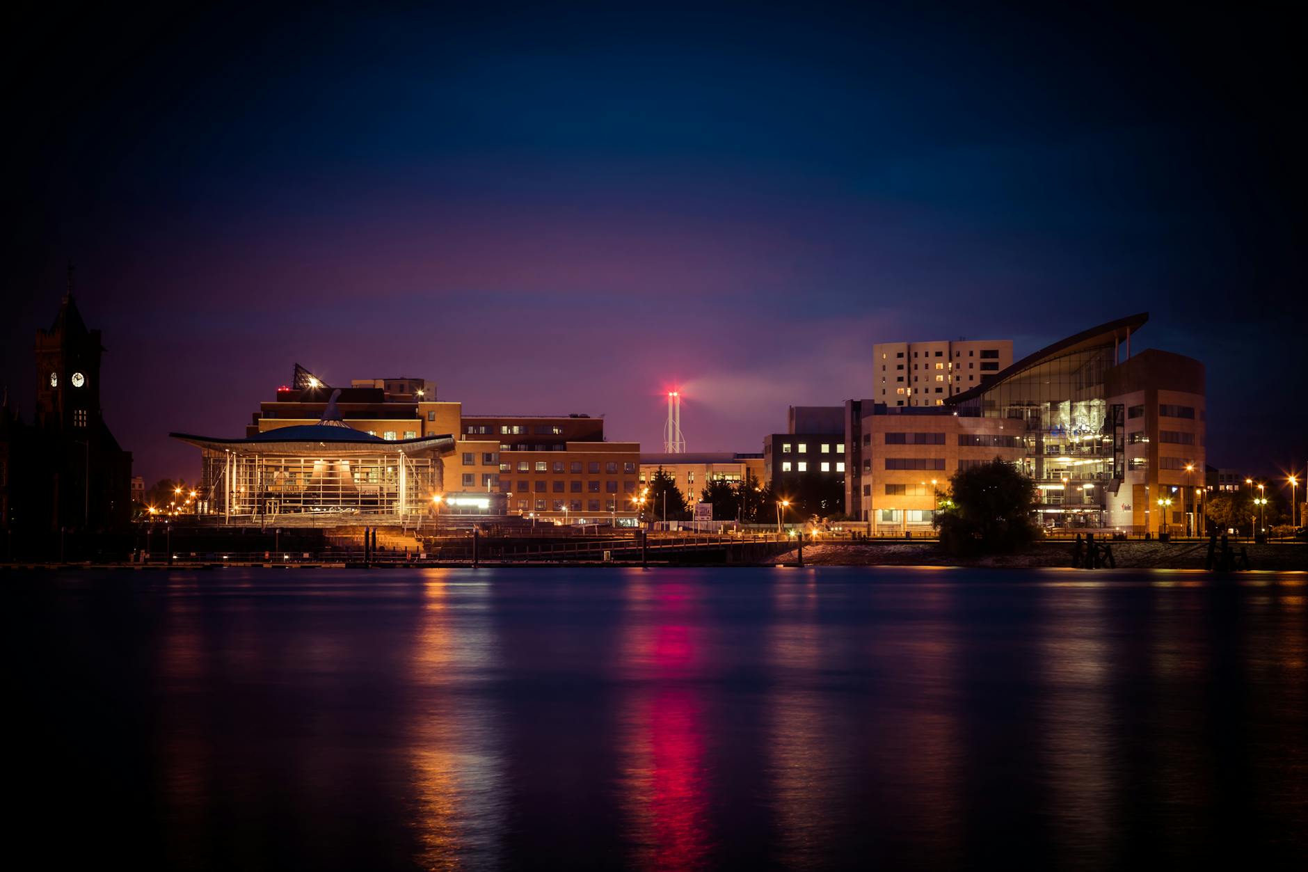 Cardiff cityscape